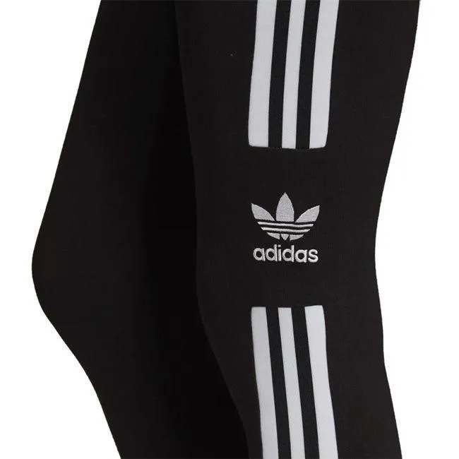 Adidas Originals Womens Trefoil Tights Black White