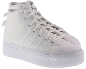 Adidas Womens Bravada 2.0 Mid Platform White