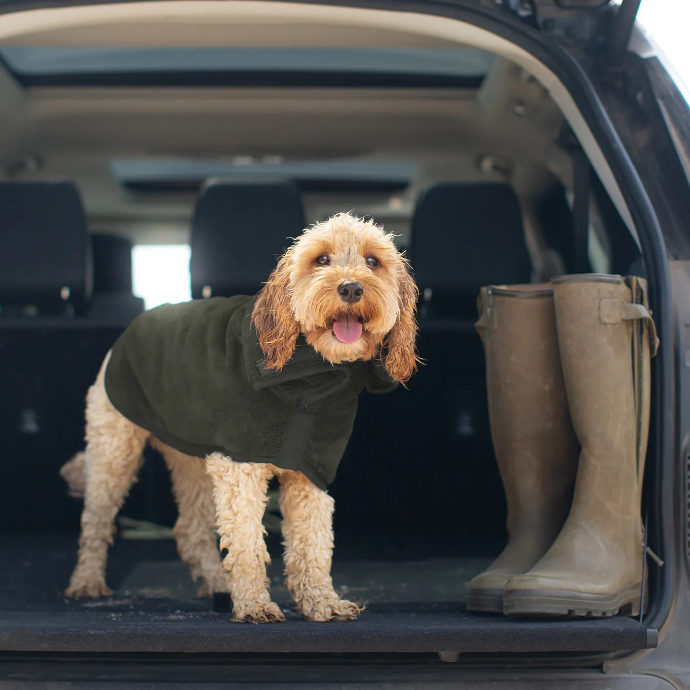 Bamboo Drying Coat in Fir by Lords & Labradors