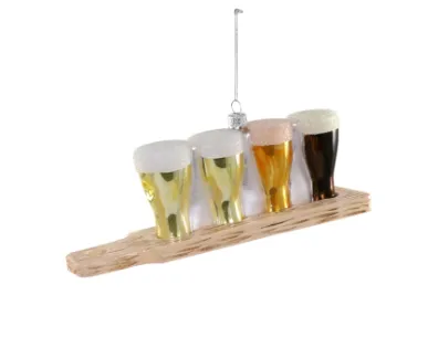 Beer Flight Ornament