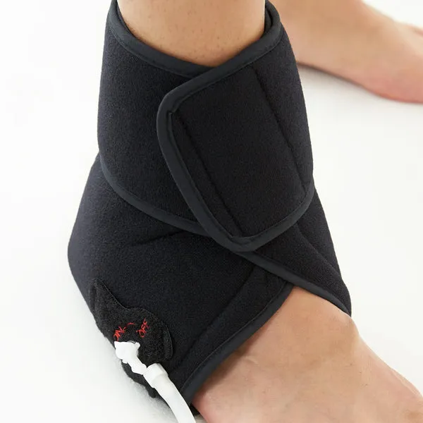 Compression Ankle Brace Stabilizer With Hot & Cold Gel Pack For Sprained Ankle & Joint Pain Adjustable Ankle Brace For Injury Recovery