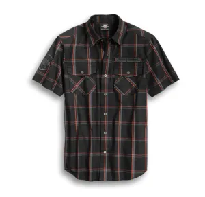 Harley-Davidson® Men's Iron & Pride Plaid Shirt - 96380-20VM