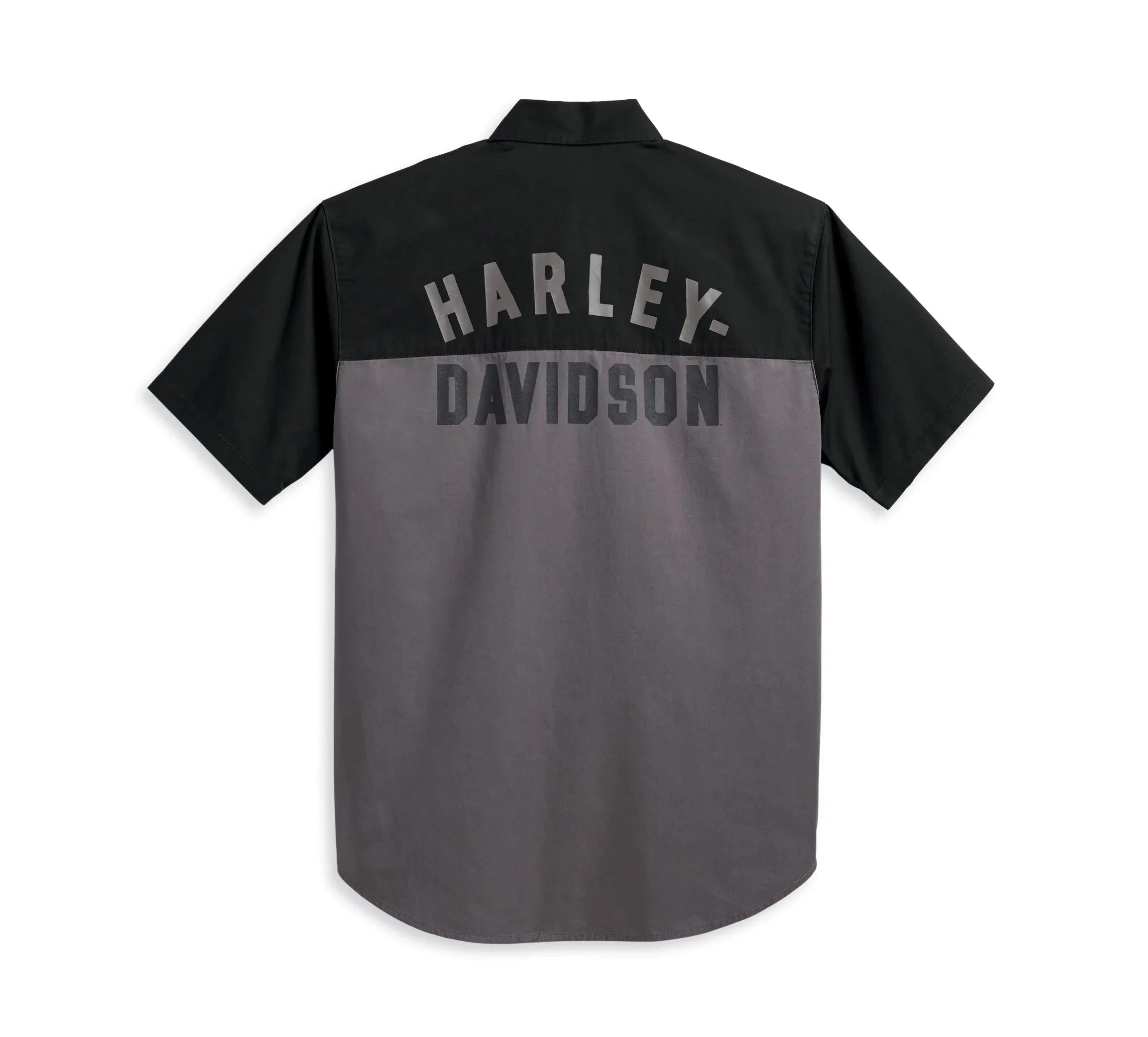 Harley-Davidson Men's Staple Colorblock Shirt,  Black - 96152-23VM