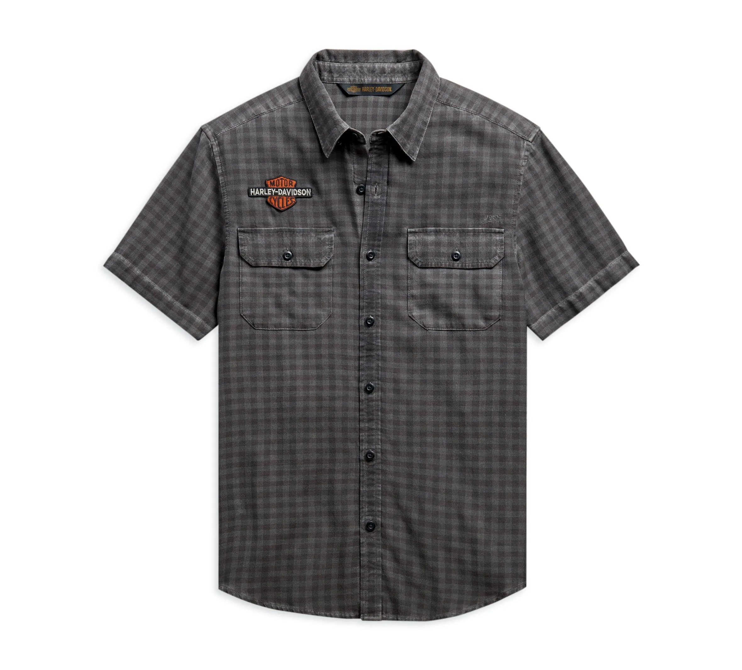 Harley-Davidson® Men's Vintage Logo Plaid Shirt - 99102-20VM