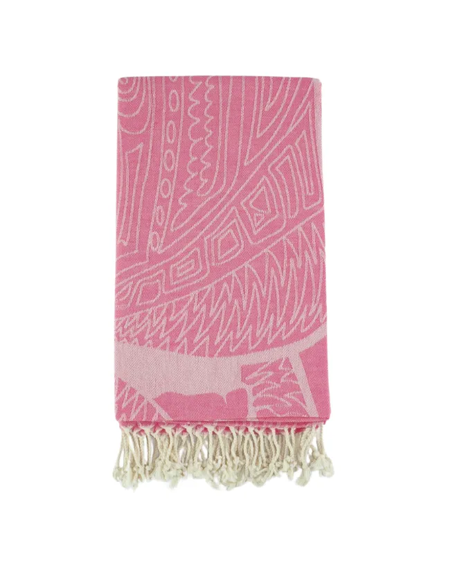 Hot Pink Turkish Towel