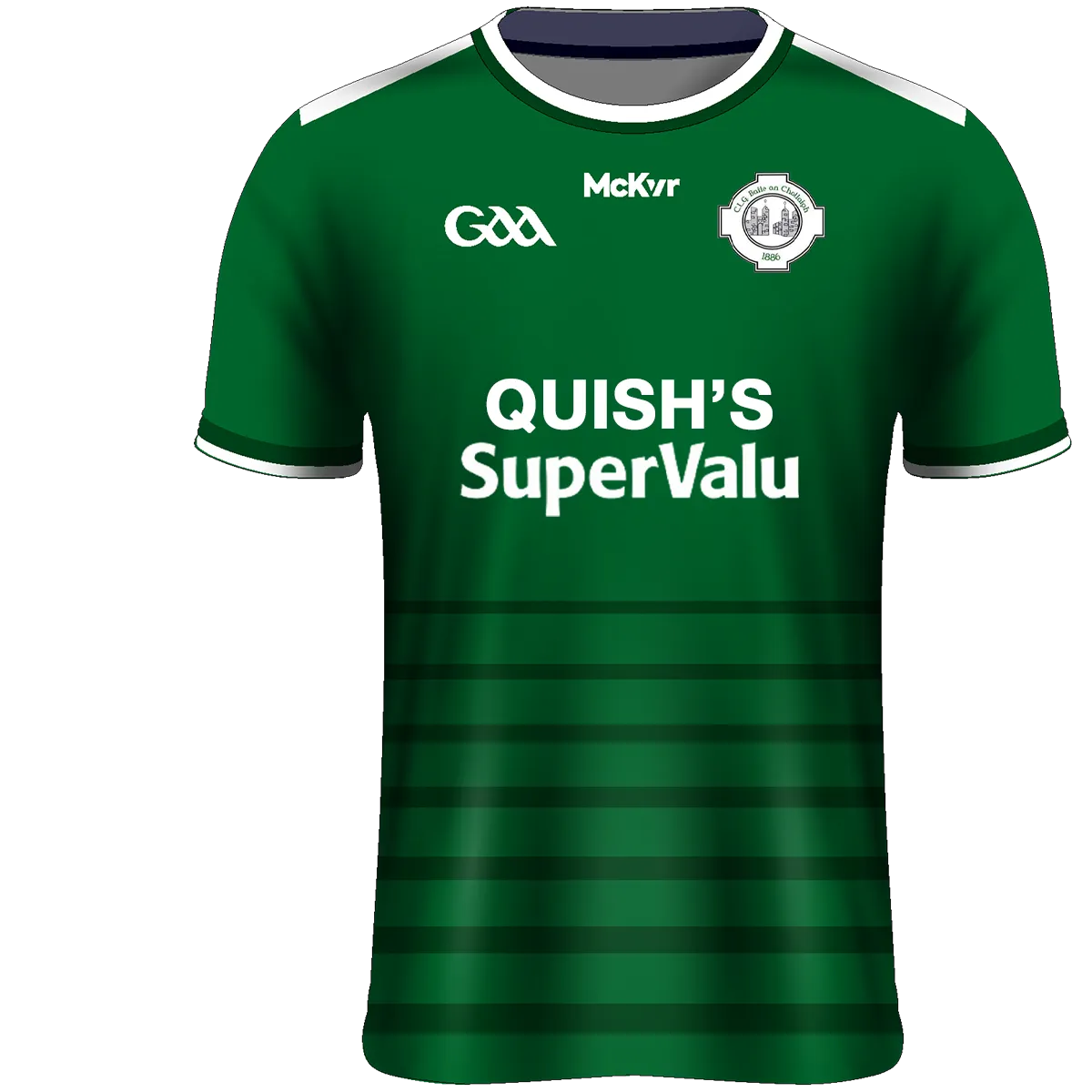 Mc Keever Ballincollig GAA Home Jersey - Womens - Green/White