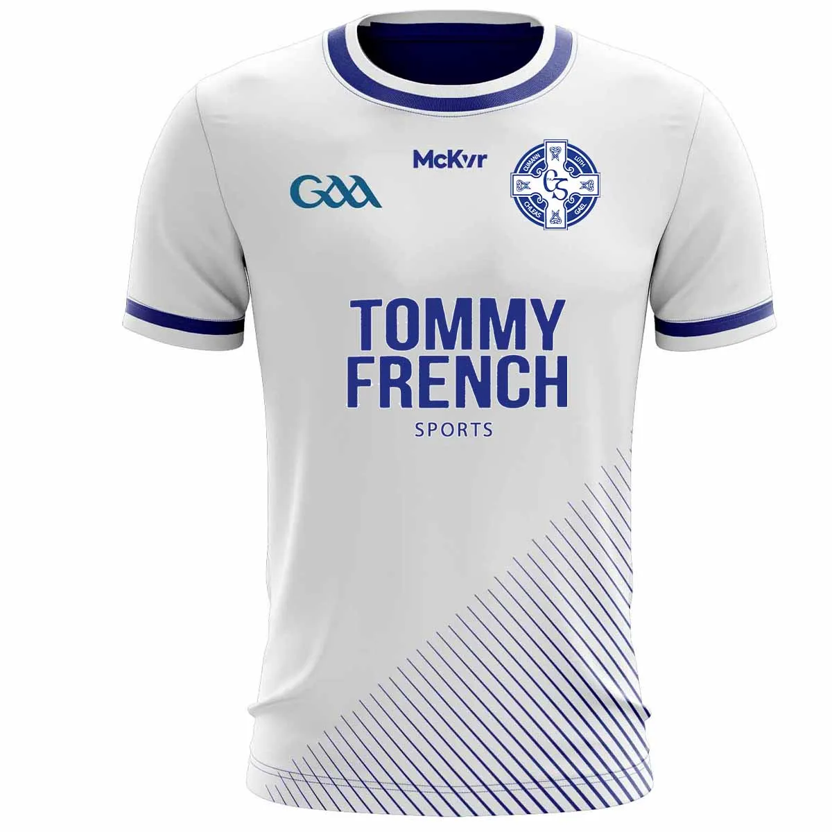 Mc Keever Clan Na Gael CLG Goalkeeper Jersey - Womens - White/Royal