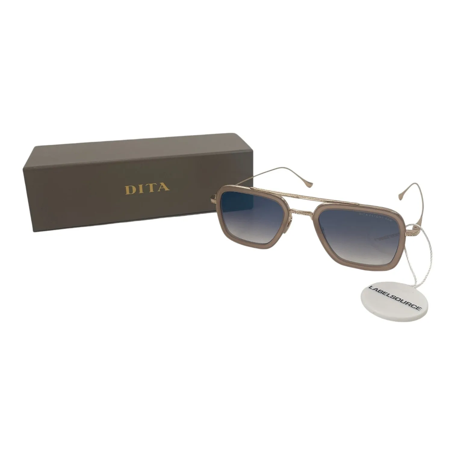 Men's Flight 006 Sunglasses Gold