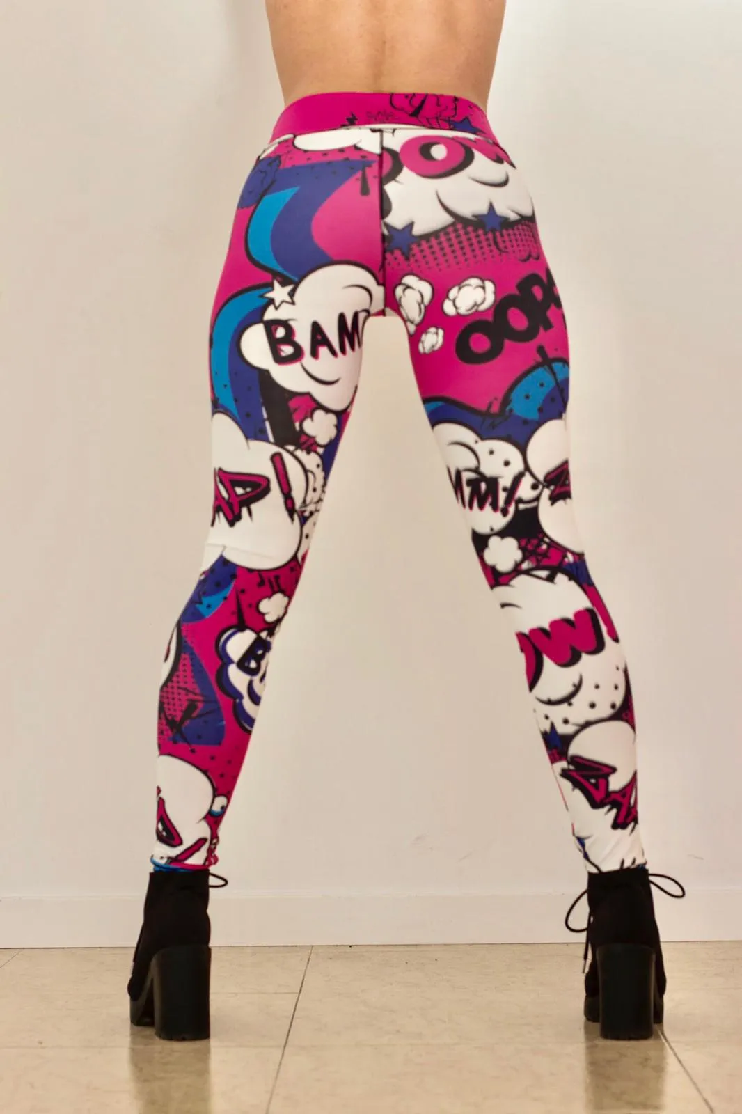 Mi Malla Leggings Pink Comic