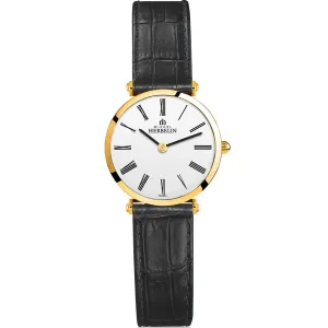 Michel Herbelin 17106/P01N Leather Womens Watch