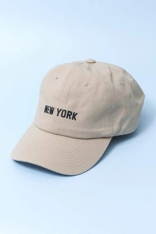 NY Baseball Hat