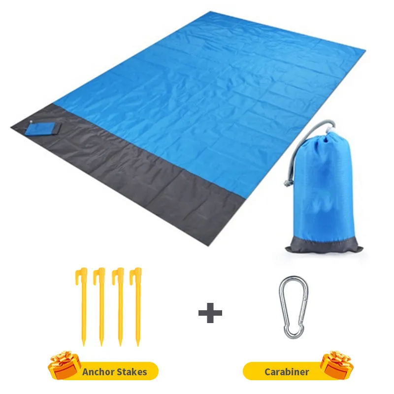 Outdoor Portable Beach Moisture-proof Mat Lightweight Picnic Tourist Mat Folding Waterproof Camping Picnic Mat Camping Equipment