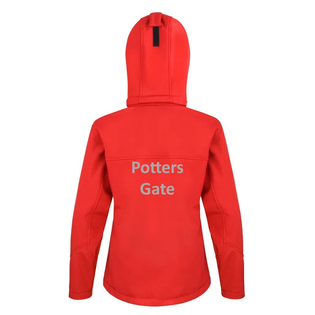 Potters Gate Staff Soft Shell Jacket - Ladies Fit