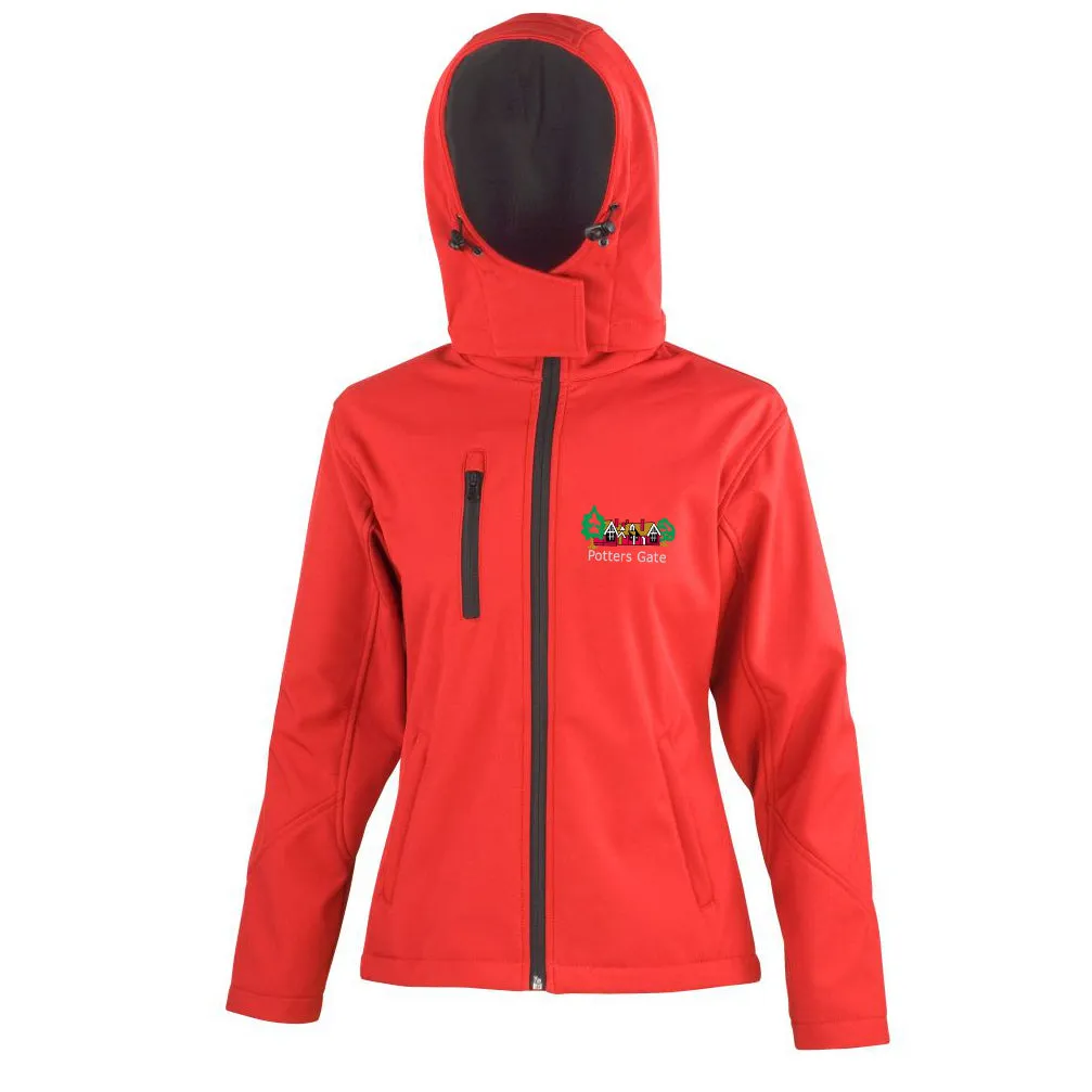 Potters Gate Staff Soft Shell Jacket - Ladies Fit