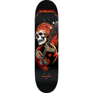 POWELL PERALTA X METALLICA COLLAB FLIGHT DECK BLACK (8.25")