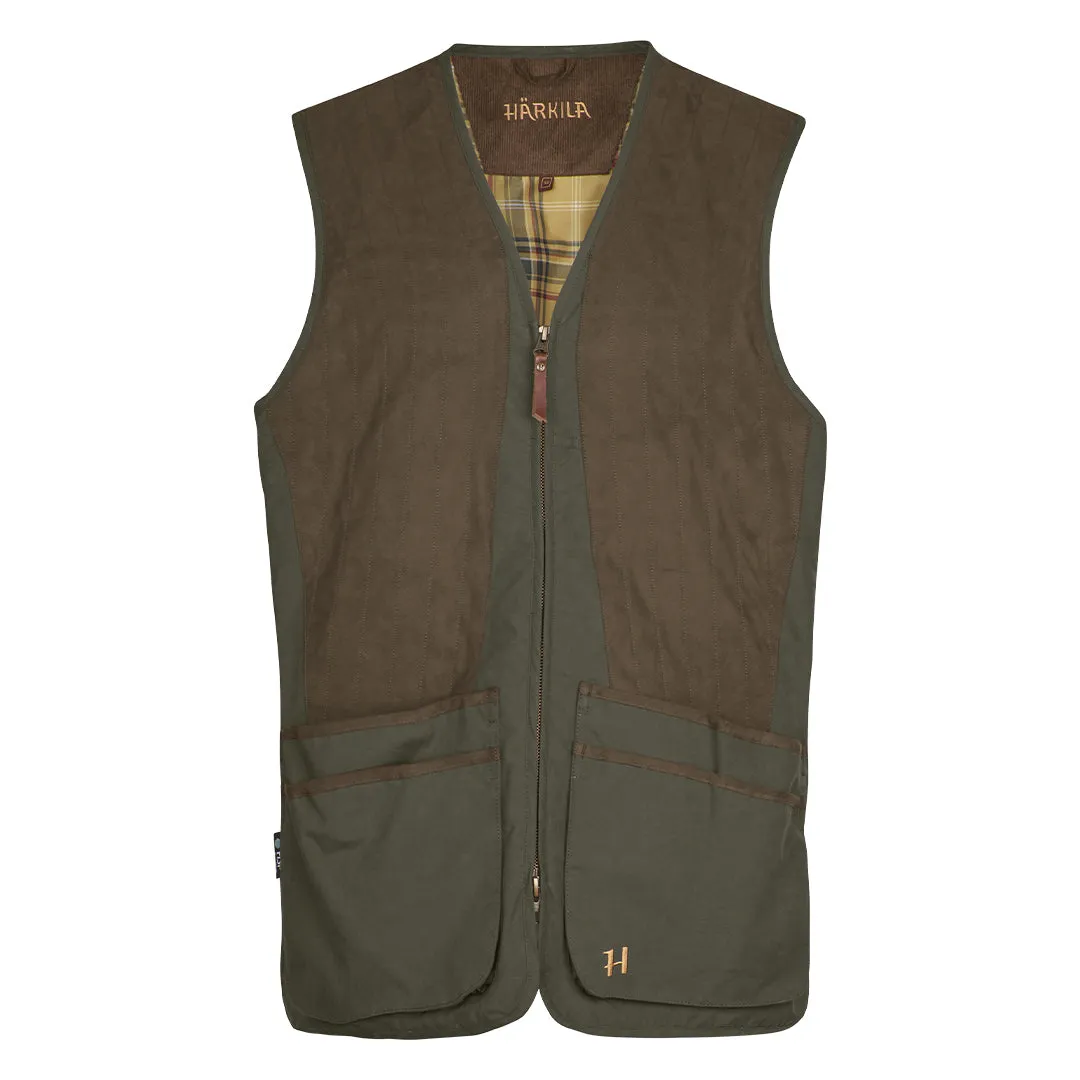 Rannoch HSP Shooting Waistcoat - Willow Green by Harkila