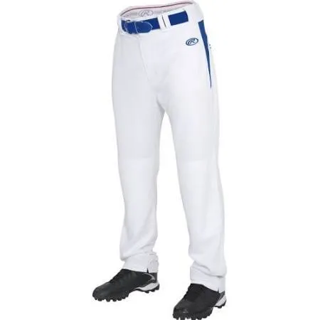 Rawlings Adult Semi-Relaxed V-Notch Plated Baseball Pants: BPVP2