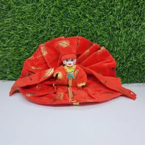 Red Patti Topi Muffler Special Fancy Washable Dress