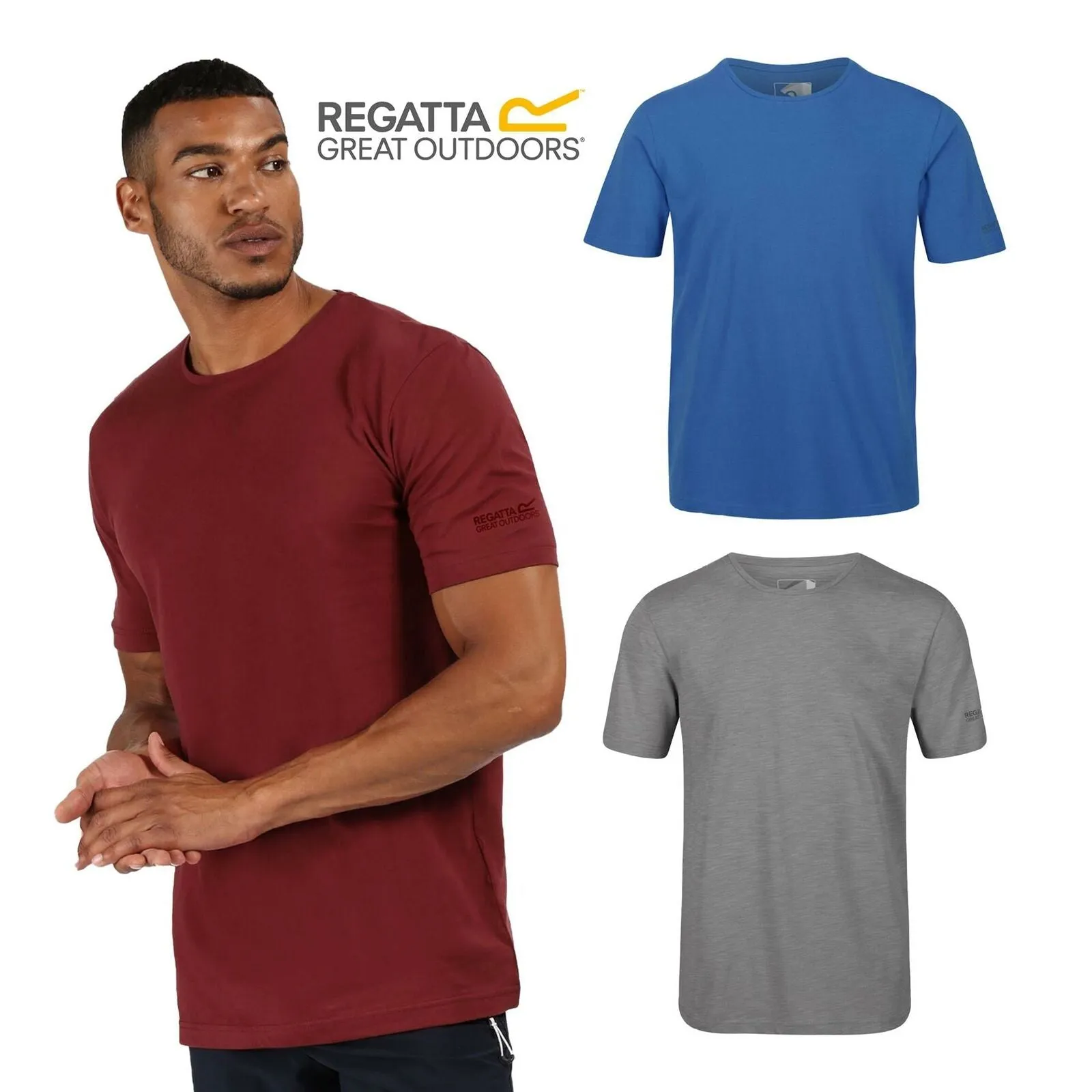 Regatta Mens Active Tait T-Shirt Coolweave