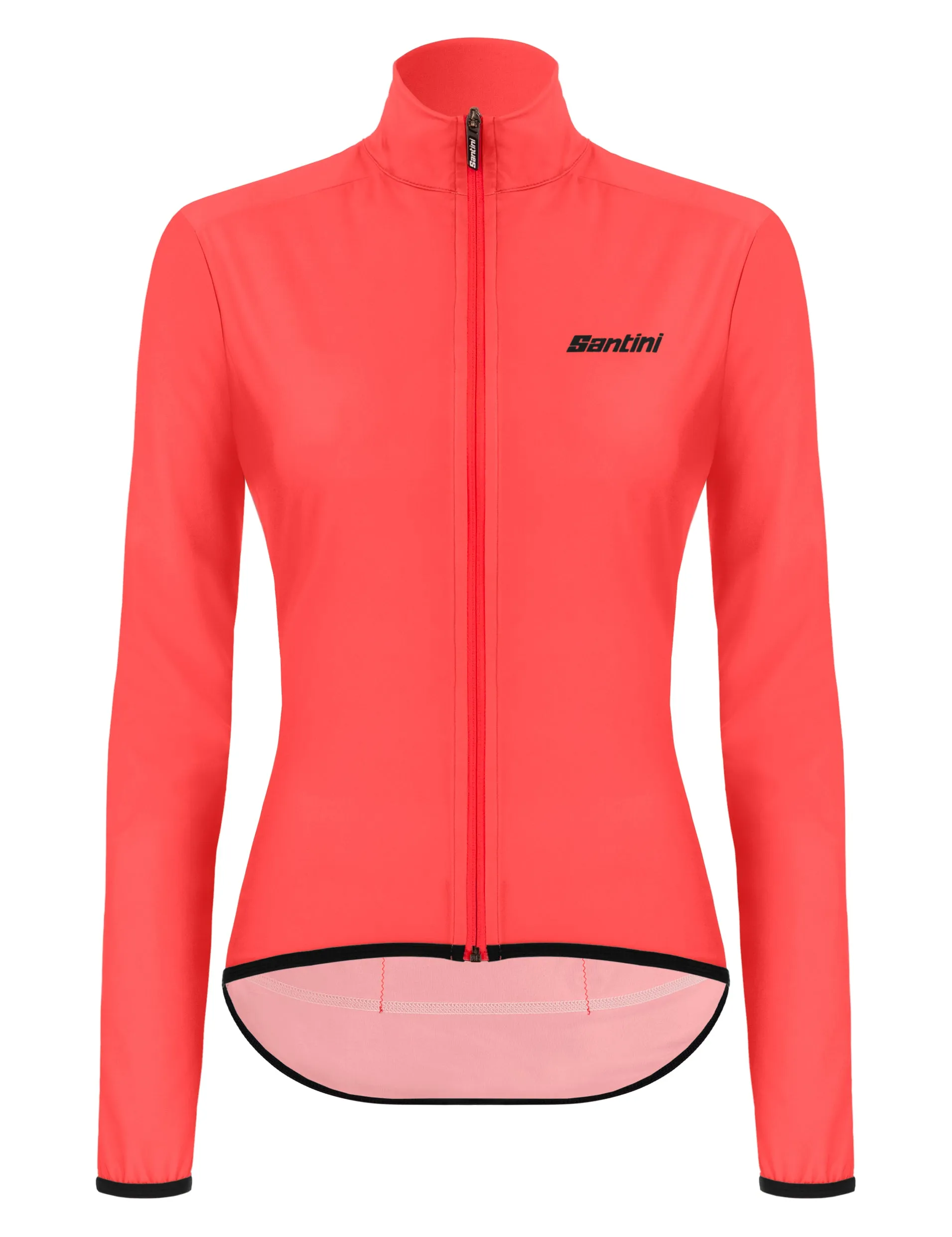 Santini Women's Nebula Puro Wind Jacket - Granatina Pink