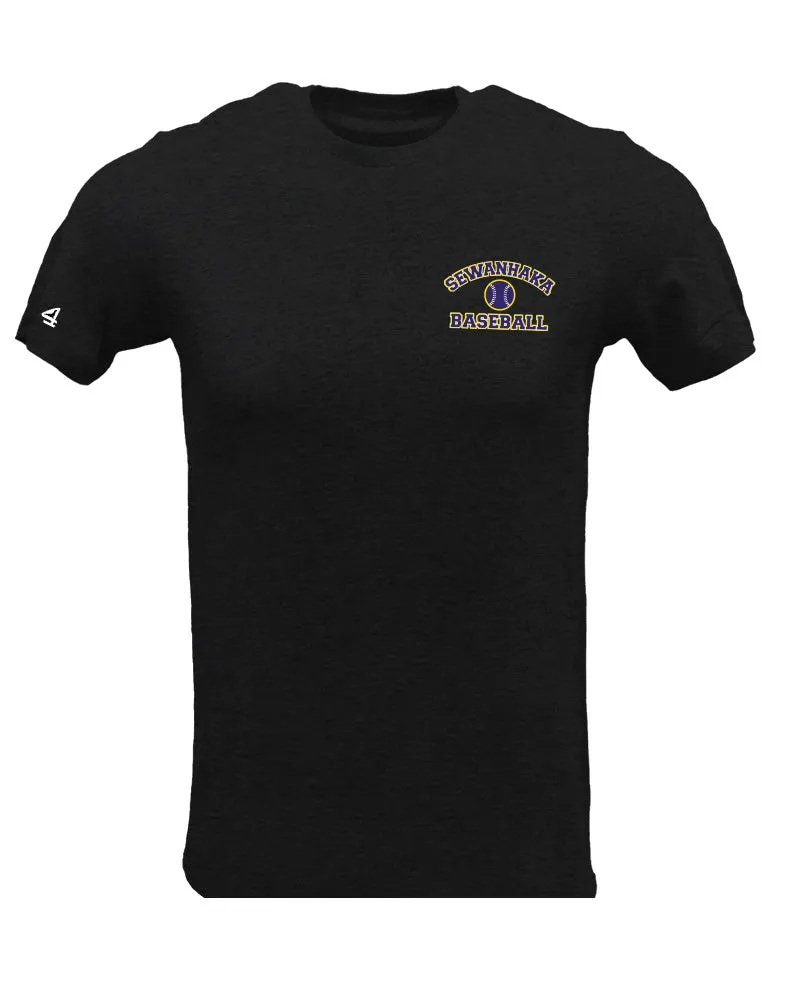 Sewanhaka Baseball Pop-fly Short Sleeve Cotton Tee