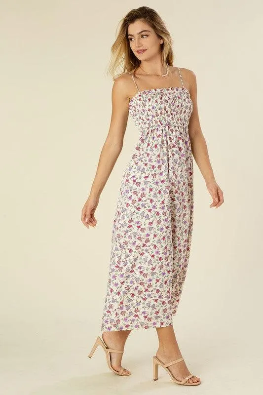 Smocked Cami Maxi Dress