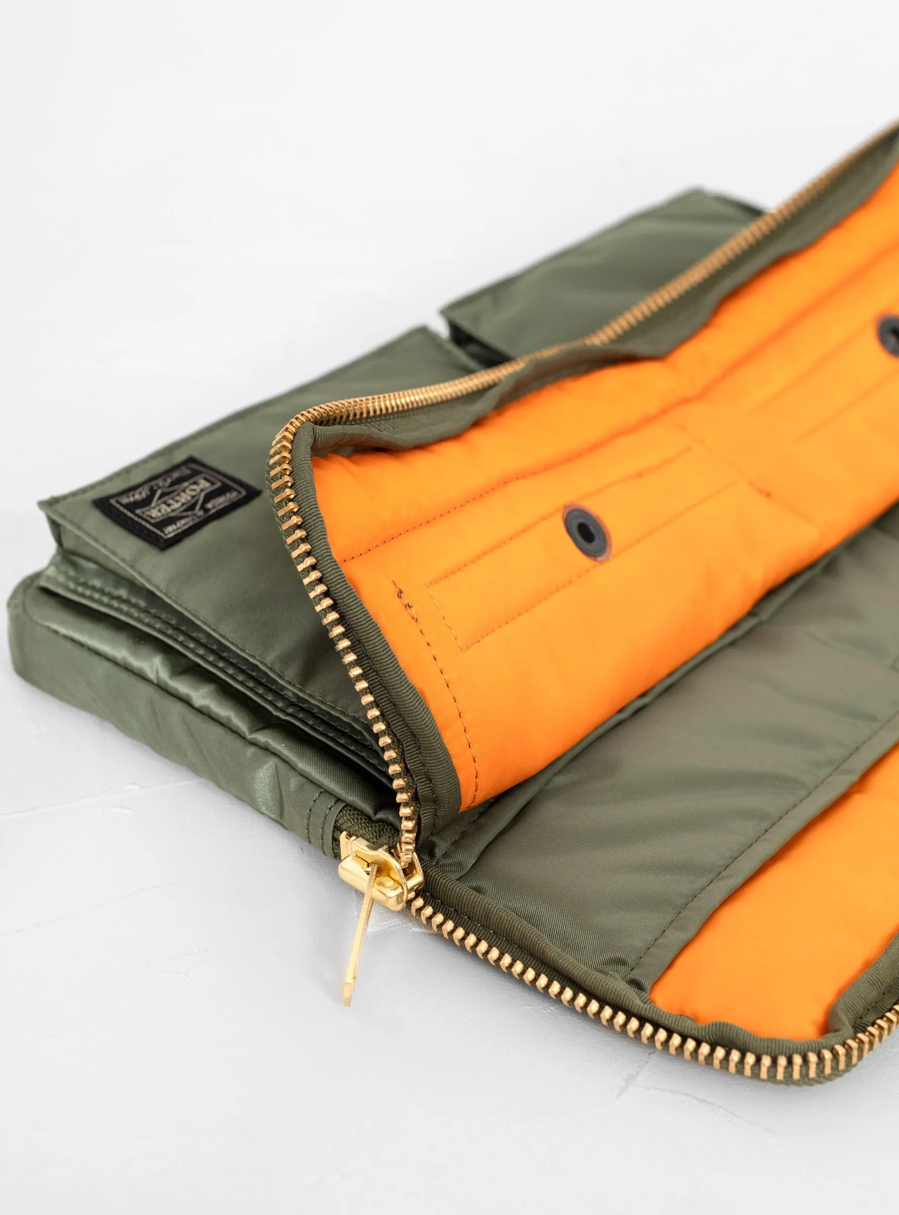 TANKER Document Case - Sage Green