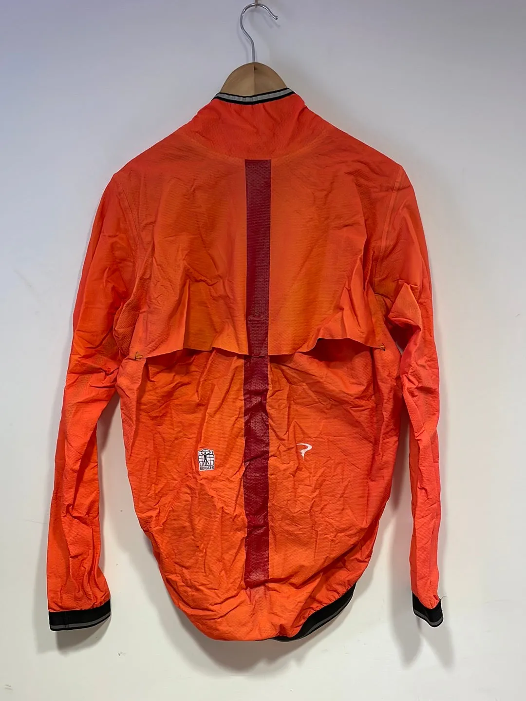 Team Ineos Grenadier | Bioracer Orange Kaaiman Rain Jacket Slightly Used