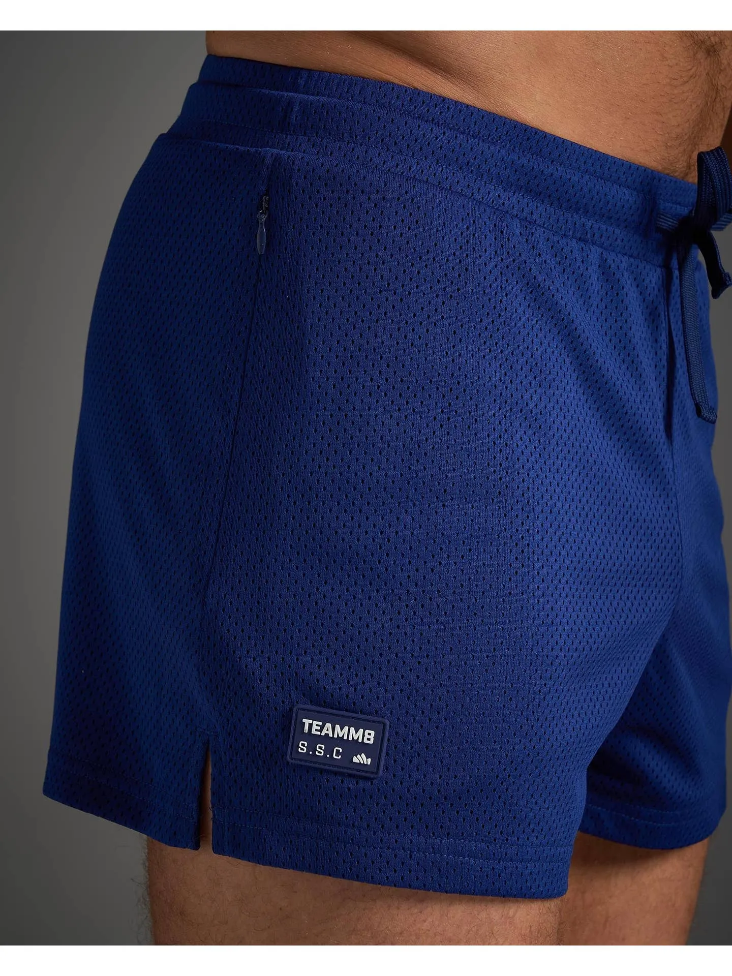 TEAMM8 S.S.C. Mesh 3" Short - Navy